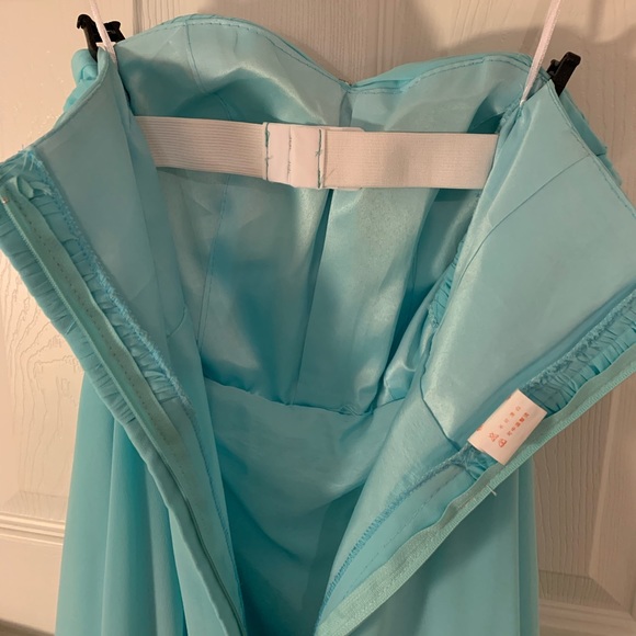 Formal Light Blue Dress - Picture 6 of 6